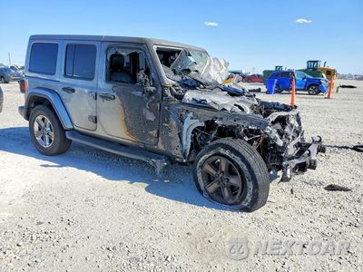 Czwarte zdjęcie samochodu z boku: 2019 JEEP WRANGLER UNLIMITED SAHARA VIN:1C4HJXEN7KW500931 - miniatura