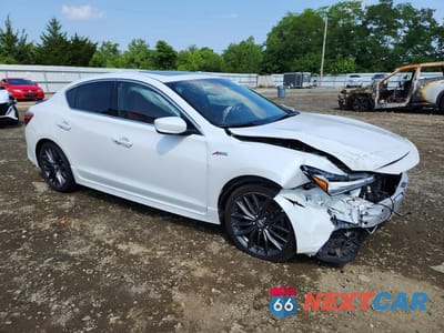 Czwarte zdjęcie samochodu z boku: 2021 ACURA ILX PREMIUM A-SPEC VIN:19UDE2F87MA001918 - miniatura