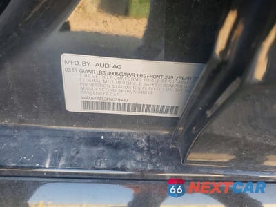 Zdjęcie 12 z 12 samochodu: 2015 AUDI A4 PREMIUM PLUS VIN:WAUFFAFL3FN039447 - miniatura