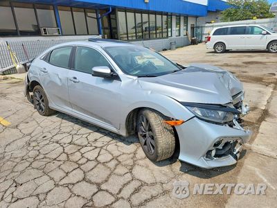 Czwarte zdjęcie samochodu z boku: 2020 HONDA CIVIC EX VIN:SHHFK7H66LU420257 - miniatura
