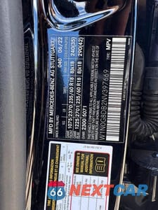 Zdjęcie 10 z 10 samochodu: 2022 MERCEDES-BENZ GLC 300 VIN:W1N0G8DB2NV397669 - miniatura