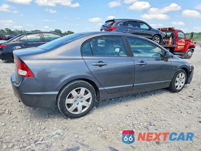 Trzecie zdjęcie samochodu z tyłu: 2010 HONDA CIVIC LX VIN:19XFA1F52AE046504 - miniatura