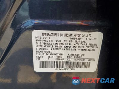 Zdjęcie 12 z 12 samochodu: 2011 INFINITI M37 X VIN:JN1BY1AR4BM373299 - miniatura