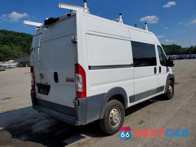 Trzecie zdjęcie samochodu z tyłu: 2017 RAM PROMASTER 1500 1500 HIGH VIN:3C6TRVBG2HE538333 - miniatura