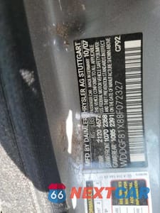 Zdjęcie 12 z 12 samochodu: 2008 MERCEDES-BENZ C 300 4MATIC VIN:WDDGF81X88F072327 - miniatura