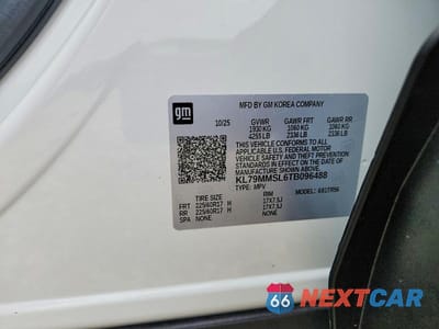 Zdjęcie 13 z 13 samochodu: 2026 CHEVROLET TRAILBLAZER LS VIN:KL79MMSL6TB096488 - miniatura