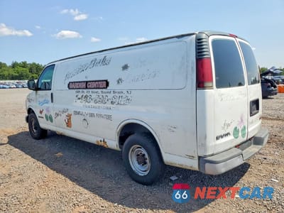 Drugie zdjęcie samochodu z przodu: 2001 GMC SAVANA 3500 DELIVERY VAN VIN:1GTHG39R911181550 - miniatura