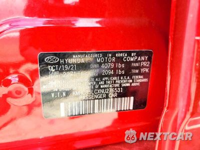 Zdjęcie 12 z 12 samochodu: 2022 HYUNDAI IONIQ SEL VIN:KMHC85LCXNU276531 - miniatura