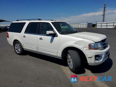 Czwarte zdjęcie samochodu z boku: 2015 FORD EXPEDITION EL LIMITED VIN:1FMJK2AT6FEF11335 - miniatura