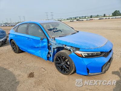 Czwarte zdjęcie samochodu z boku: 2025 HONDA CIVIC SPORT VIN:19XFL2H89SE005960 - miniatura