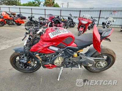 Trzecie zdjęcie samochodu z tyłu: 2024 DUCATI STREETFIGHTER V4 VIN:ZDMFAKWW9RB009364 - miniatura