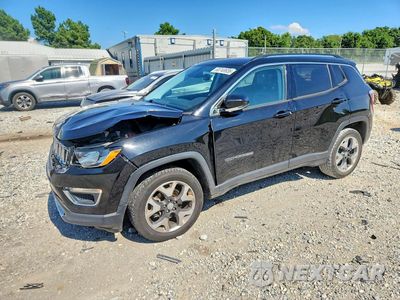 2019 JEEP COMPASS LIMITED 3C4NJDCB2KT661395 - główne zdjęcie licytacji z USA - miniatura