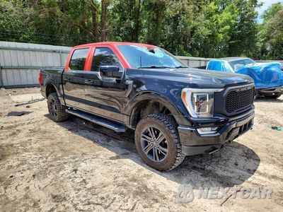 Czwarte zdjęcie samochodu z boku: 2021 FORD F150 SUPERCREW VIN:1FTFW1E89MKE92311 - miniatura