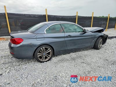 Trzecie zdjęcie samochodu z tyłu: 2018 BMW 430XI VIN:WBA4Z3C57JEC57967 - miniatura