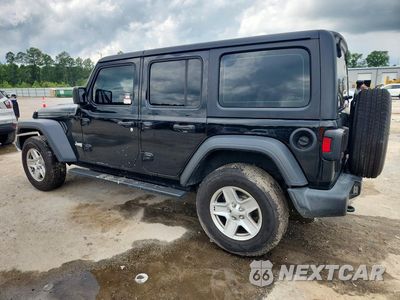 Drugie zdjęcie samochodu z przodu: 2018 JEEP WRANGLER UNLIMITED SPORT VIN:1C4HJXDGXJW145593 - miniatura