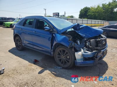 Czwarte zdjęcie samochodu z boku: 2020 FORD EDGE SEL VIN:2FMPK3J95LBB14971 - miniatura