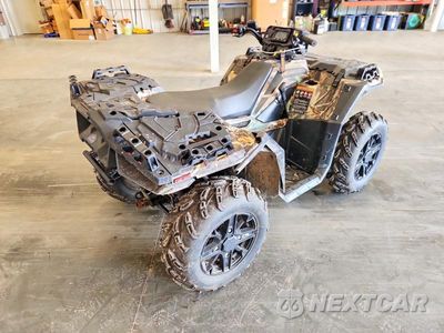 Czwarte zdjęcie samochodu z boku: 2025 POLARIS SPORSTMAN ATV VIN:4XASXE853SB025880 - miniatura