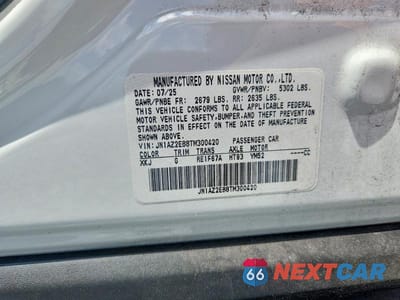 Zdjęcie 14 z 14 samochodu: 2026 NISSAN LEAF PLATINUM + VIN:JN1AZ2EB8TM300420 - miniatura