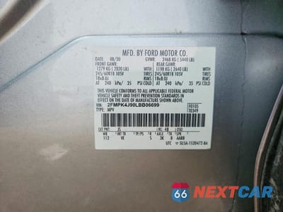 Zdjęcie 14 z 14 samochodu: 2020 FORD EDGE SEL VIN:2FMPK4J90LBB06699 - miniatura