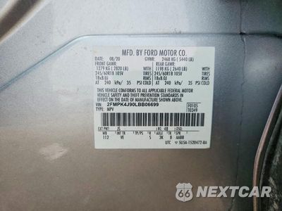 Zdjęcie 14 z 14 samochodu: 2020 FORD EDGE SEL VIN:2FMPK4J90LBB06699 - miniatura