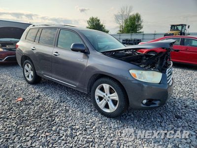 Czwarte zdjęcie samochodu z boku: 2010 TOYOTA HIGHLANDER LIMITED VIN:JTEDK3EH8A2154677 - miniatura