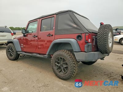 Drugie zdjęcie samochodu z przodu: 2008 JEEP WRANGLER UNLIMITED X VIN:1J4GA39198L615840 - miniatura