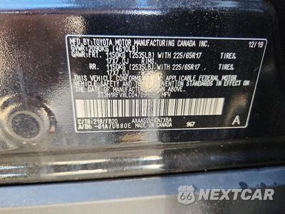 Zdjęcie 14 z 14 samochodu: 2020 TOYOTA RAV4 LE VIN:2T3H1RFV8LC047091 - miniatura