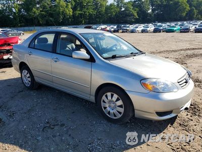 Czwarte zdjęcie samochodu z boku: 2004 TOYOTA COROLLA LE VIN:2T1BR32E04C308354 - miniatura