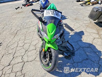 Drugie zdjęcie samochodu z przodu: 2023 KAWASAKI EX650 R VIN:ML5EXER14PDA94359 - miniatura