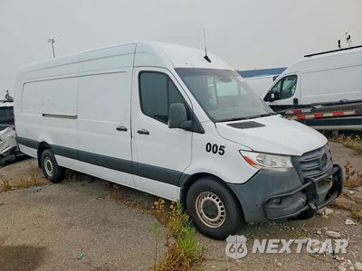 Czwarte zdjęcie samochodu z boku: 2021 MERCEDES-BENZ SPRINTER 2500 DELIVERY VAN VIN:W1Y4EDHY4MT079578 - miniatura