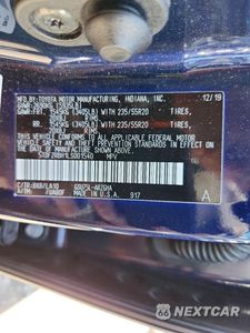 Zdjęcie 13 z 13 samochodu: 2020 TOYOTA HIGHLANDER PLATINUM VIN:5TDFZRBH1LS001540 - miniatura
