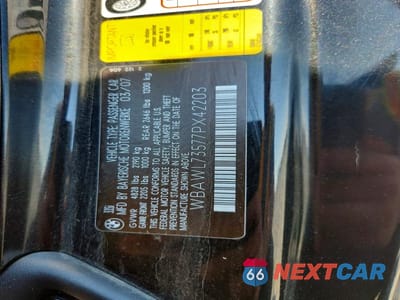 Zdjęcie 12 z 12 samochodu: 2007 BMW 335 I VIN:WBAWL73577PX42203 - miniatura