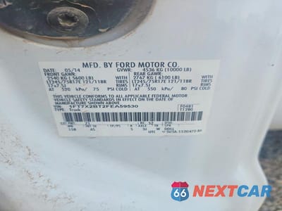 Zdjęcie 13 z 13 samochodu: 2015 FORD F250 SUPER DUTY VIN:1FT7X2BT2FEA59530 - miniatura