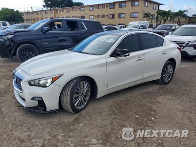 2023 INFINITI Q50 LUXE JN1EV7BR8PM541315 - główne zdjęcie licytacji z USA - miniatura