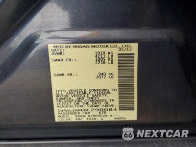 Zdjęcie 12 z 12 samochodu: 2013 NISSAN ALTIMA 2.5 VIN:1N4AL3AP6DC290084 - miniatura