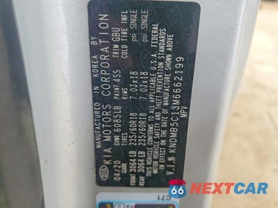 Zdjęcie 13 z 13 samochodu: 2021 KIA SEDONA EX VIN:KNDMB5C13M6662199 - miniatura