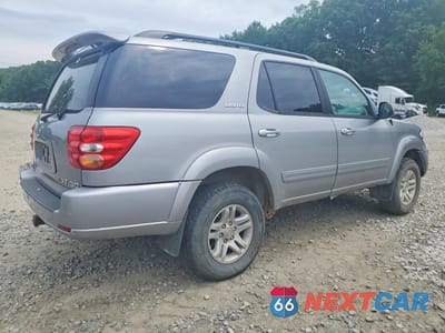 Trzecie zdjęcie samochodu z tyłu: 2004 TOYOTA SEQUOIA LIMITED VIN:5TDBT48A54S227790 - miniatura