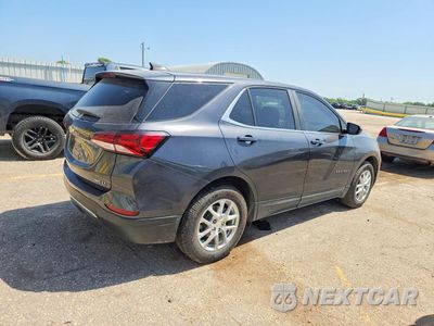 Trzecie zdjęcie samochodu z tyłu: 2022 CHEVROLET EQUINOX LT VIN:3GNAXUEV7NS182265 - miniatura