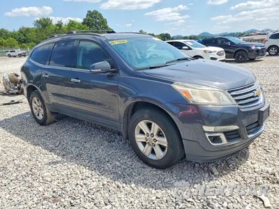 Czwarte zdjęcie samochodu z boku: 2014 CHEVROLET TRAVERSE LT VIN:1GNKRGKDXEJ113308 - miniatura