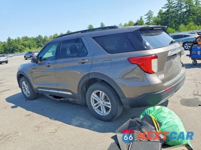 Drugie zdjęcie samochodu z przodu: 2021 FORD EXPLORER XLT VIN:1FMSK8DH4MGA25512 - miniatura