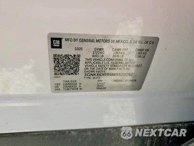 Zdjęcie 13 z 13 samochodu: 2021 CHEVROLET BLAZER 3LT VIN:3GNKBDRS6MS510292 - miniatura