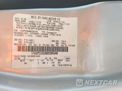 Zdjęcie 13 z 13 samochodu: 2008 FORD FOCUS SE VIN:1FAHP35N38W289698 - miniatura