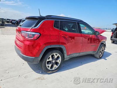 Trzecie zdjęcie samochodu z tyłu: 2018 JEEP COMPASS LIMITED VIN:3C4NJDCB5JT163562 - miniatura