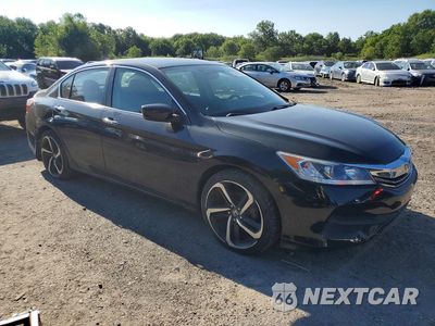 Czwarte zdjęcie samochodu z boku: 2017 HONDA ACCORD LX VIN:1HGCR2F31HA270829 - miniatura