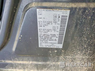 Zdjęcie 13 z 13 samochodu: 2014 NISSAN PATHFINDER SL VIN:5N1AR2MM9EC680985 - miniatura