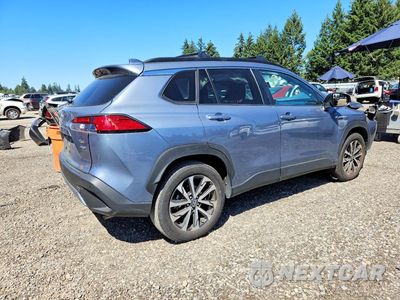 Trzecie zdjęcie samochodu z tyłu: 2024 TOYOTA COROLLA CROSS XLE VIN:7MUDAABG7RV091430 - miniatura