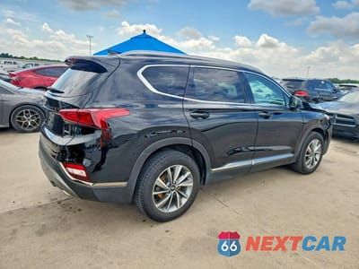 Trzecie zdjęcie samochodu z tyłu: 2019 HYUNDAI SANTA FE SEL PLUS 2.4L VIN:5NMS3CAD7KH036905 - miniatura