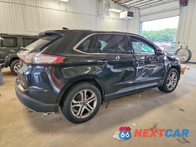 Trzecie zdjęcie samochodu z tyłu: 2015 FORD EDGE TITANIUM VIN:2FMTK4K92FBB16720 - miniatura