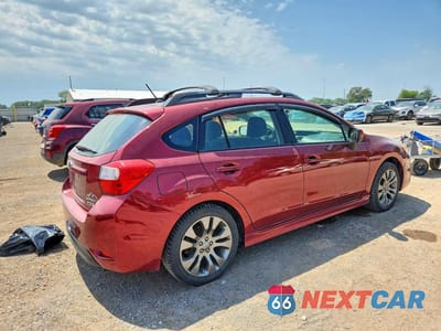 Trzecie zdjęcie samochodu z tyłu: 2014 SUBARU IMPREZA SPORT PREMIUM VIN:JF1GPAL61EG323784 - miniatura