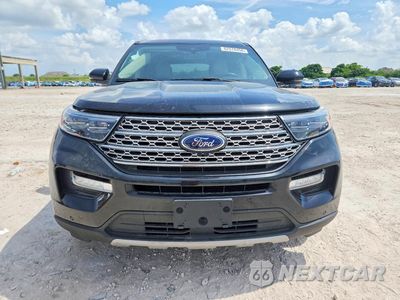 Piąte zdjęcie samochodu w środku: 2021 FORD EXPLORER LIMITED VIN:1FMSK7FH9MGB92620 - miniatura